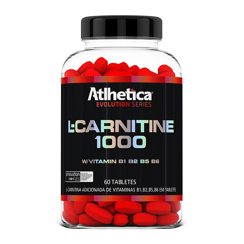L-Carnitine 1000 60 Tabletes - Atlhetica Nutrition